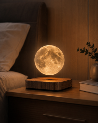 Magnetic Levitating Moon Lamp