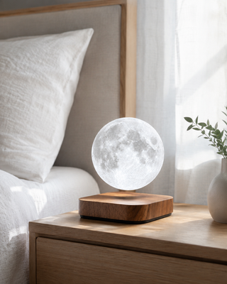 Magnetic Levitating Moon Lamp