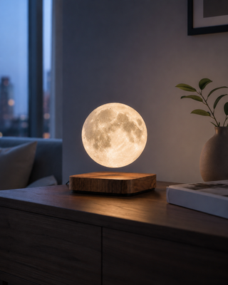 Magnetic Levitating Moon Lamp